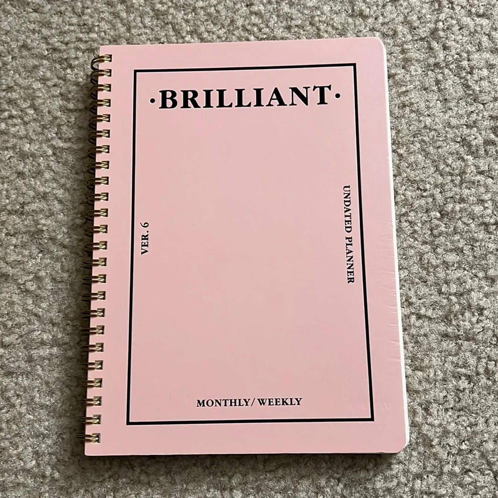 Planners set of 2 monthly/weekly